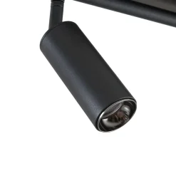 Gang|Loftlamper ^ Lindby LED-loftlampe Eldrin, 6 lyskilder, spots, sort