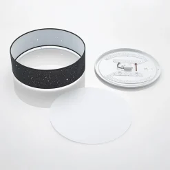 Lindby Loftlamper|Pendellamper > LED-loftlampe Ellamina, 40 cm, sort, tekstil