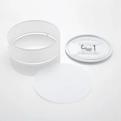 Lindby Loftlamper|Pendellamper > LED-loftlampe Ellamina, 40 cm, hvid, tekstil
