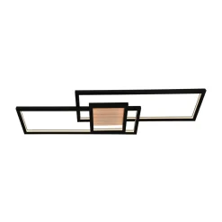 Lindby Gang|Loftlamper > LED-loftlampe Emiljan, sort, metal, dæmpbar
