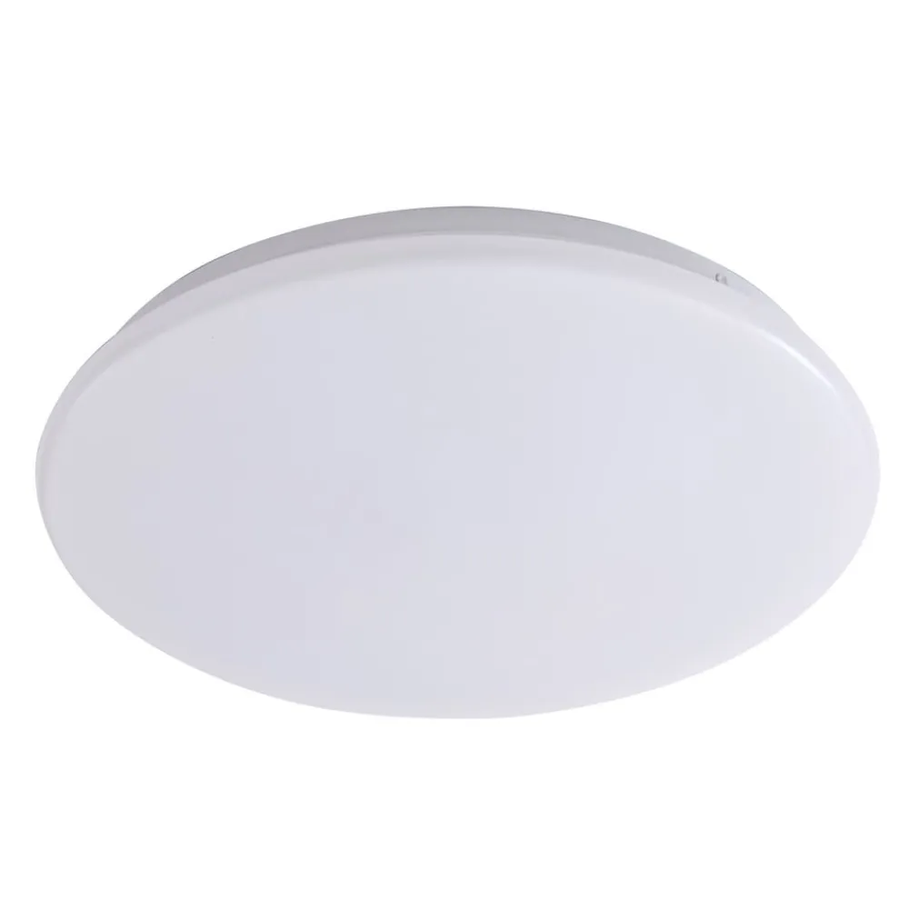 Gang|Loftlamper ^ Lindby LED-loftlampe Eovi, Ø 33 cm, hvid, 3.000 K, rund