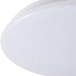 Gang|Loftlamper ^ Lindby LED-loftlampe Eovi, Ø 33 cm, hvid, 3.000 K, rund