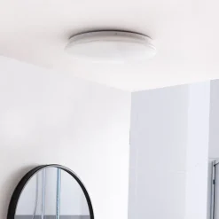 Lindby Gang|Loftlamper > LED-loftlampe Eovi, Ø 33 cm, hvid, 4.000 K