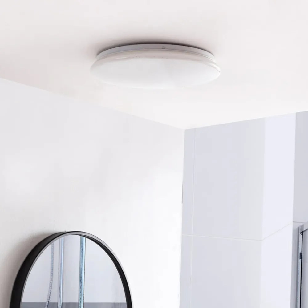 Lindby Gang|Loftlamper > LED-loftlampe Eovi, Ø 33 cm, hvid, 4.000 K
