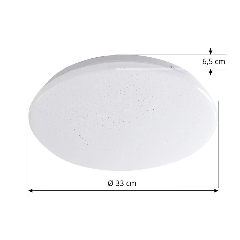 Lindby Gang|Loftlamper > LED-loftlampe Eovi, Ø 33 cm, hvid, 4.000 K