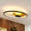 Lindby Loftlamper|Pendellamper > LED-loftlampe Feival, 61 cm, rust/guld, dæmpbar
