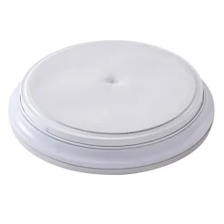 Lindby Gang|Loftlamper > LED-loftlampe Furgo, sølv/hvid, plast, IP44