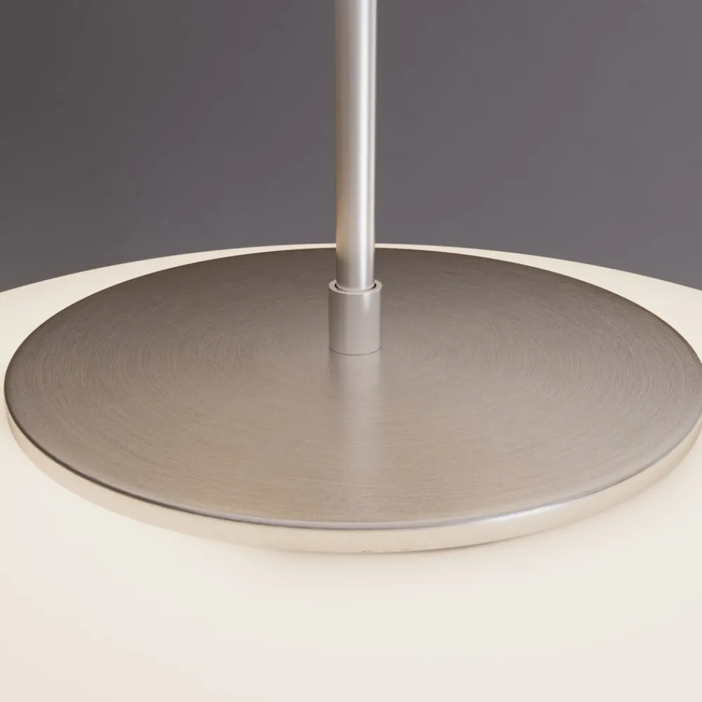 Pendellamper|Loftlamper ^ Lindby LED-loftlampe Gunda, hvid, glas, Ø 48 cm, dæmpbar