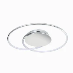 Lindby Gang|Loftlamper > LED-loftlampe Joline, Ø 46 cm, kromfarvet, metal