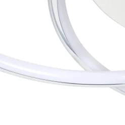 Lindby Gang|Loftlamper > LED-loftlampe Joline, Ø 46 cm, kromfarvet, metal