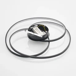 Lindby Gang|Loftlamper > LED-loftlampe Kateryna, sort, Ø 60 cm, dæmpbar