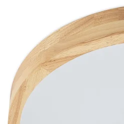 Lindby Gang|Loftlamper > LED-loftlampe Lanira, Ø 50 cm, træ, fjernbetjening, CCT