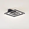 Lindby Gang|Loftlamper > LED-loftlampe Madamo, sort, 30 cm, 3000K, aluminium