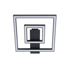 Lindby Gang|Loftlamper > LED-loftlampe Madamo, sort, 30 cm, 3000K, aluminium