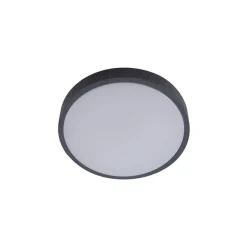 Lindby Loftlamper|Loftlamper > LED-loftlampe Manala, betongrå, RGB, CCT, fjernbetjening