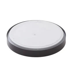 Lindby Gang|Loftlamper > LED-loftlampe Medon, Ø 38 cm, sort, IP44, metal
