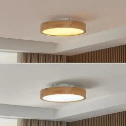 Gang|Loftlamper ^ Lindby LED-loftlampe Milada, eg, CCT, fjernbetjening
