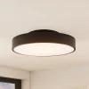 Lindby Gang|Loftlamper > LED-loftlampe Milada, sort, CCT, fjernbetjening