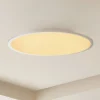 Lindby Arbejdsrum/Kontor|Gang > LED-loftlampe Narima, CCT, Ø 60 cm, sølv