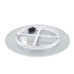 Lindby Arbejdsrum/Kontor|Gang > LED-loftlampe Narima, CCT, Ø 60 cm, sølv