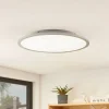 Arbejdsrum/Kontor|Loftlamper ^ Lindby LED-loftlampe Narima, 4.000 K, Ø 50 cm, sølv