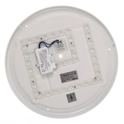 Lindby Loftlamper|Loftlamper > LED-loftlampe Orbi, 38 cm, blå/hvid, plast