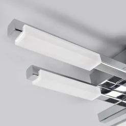 Loftlamper ^ Lindby LED-loftlampe Patrik, 62 cm, 6 lyskilder, krom, IP44