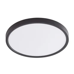 Lindby Gang|Loftlamper > LED-loftlampe Pravin, Ø 23 cm, CCT, sort