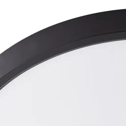 Lindby Gang|Loftlamper > LED-loftlampe Pravin, Ø 23 cm, CCT, sort
