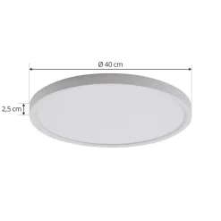 Gang|Loftlamper ^ Lindby LED-loftlampe Pravin, Ø 40 cm, CCT, hvid