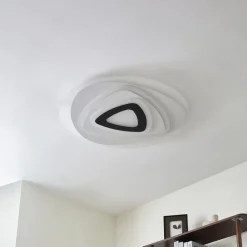 Gang|Loftlamper ^ Lindby LED-loftlampe Rebeka, Ø 70 cm, CCT, fjernbetjening