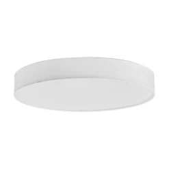 Lindby Loftlamper > LED-loftlampe Saira, Ø 50 cm, hvid, tekstil