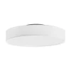 Lindby Loftlamper|Loftlamper > LED-loftlampe Saira, Ø 40 cm, hvid, tekstil