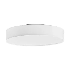 Lindby Loftlamper|Loftlamper > LED-loftlampe Saira, Ø 40 cm, hvid, tekstil