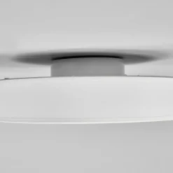Gang|Loftlamper ^ Lindby LED-loftlampe Saira, Ø 30 cm, hvid, tekstil