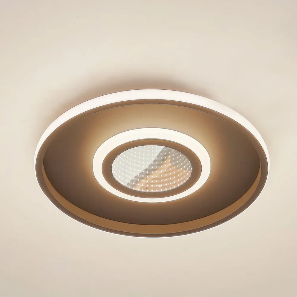 Lindby Loftlamper|Loftlamper > LED-loftlampe Selian, dæmpbar, Infinity Tunnel