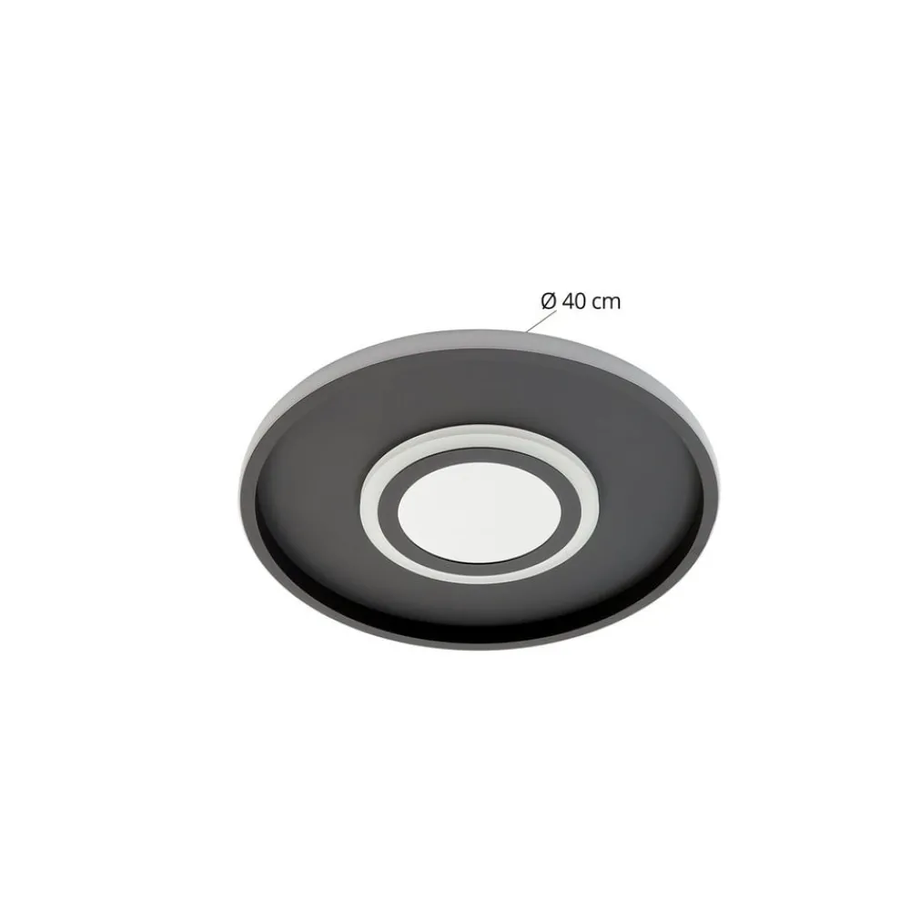 Lindby Loftlamper|Loftlamper > LED-loftlampe Selian, dæmpbar, Infinity Tunnel