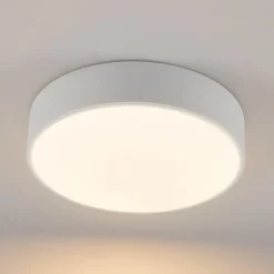 Lindby Loftlamper|Loftlamper > LED-loftlampe Simera, Ø 30 cm, hvid, metal