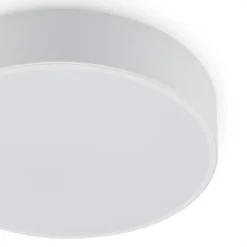 Lindby Loftlamper|Loftlamper > LED-loftlampe Simera, Ø 30 cm, hvid, metal