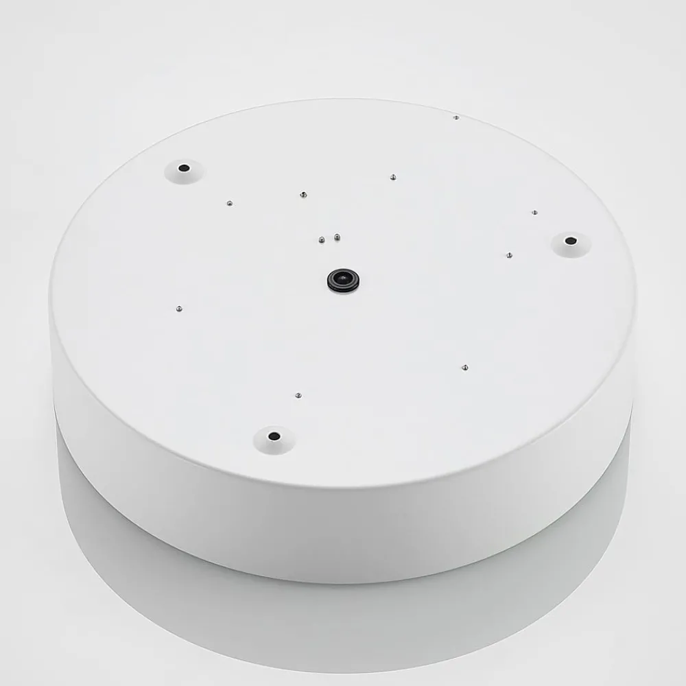 Lindby Loftlamper|Loftlamper > LED-loftlampe Simera, Ø 30 cm, hvid, metal