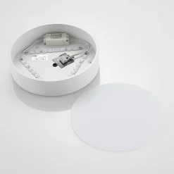 Lindby Loftlamper|Loftlamper > LED-loftlampe Simera, Ø 30 cm, hvid, metal