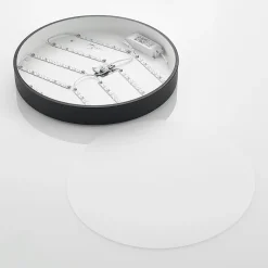 Lindby Gang|Loftlamper > LED-loftlampe Simera, Ø 50 cm, sort, metal