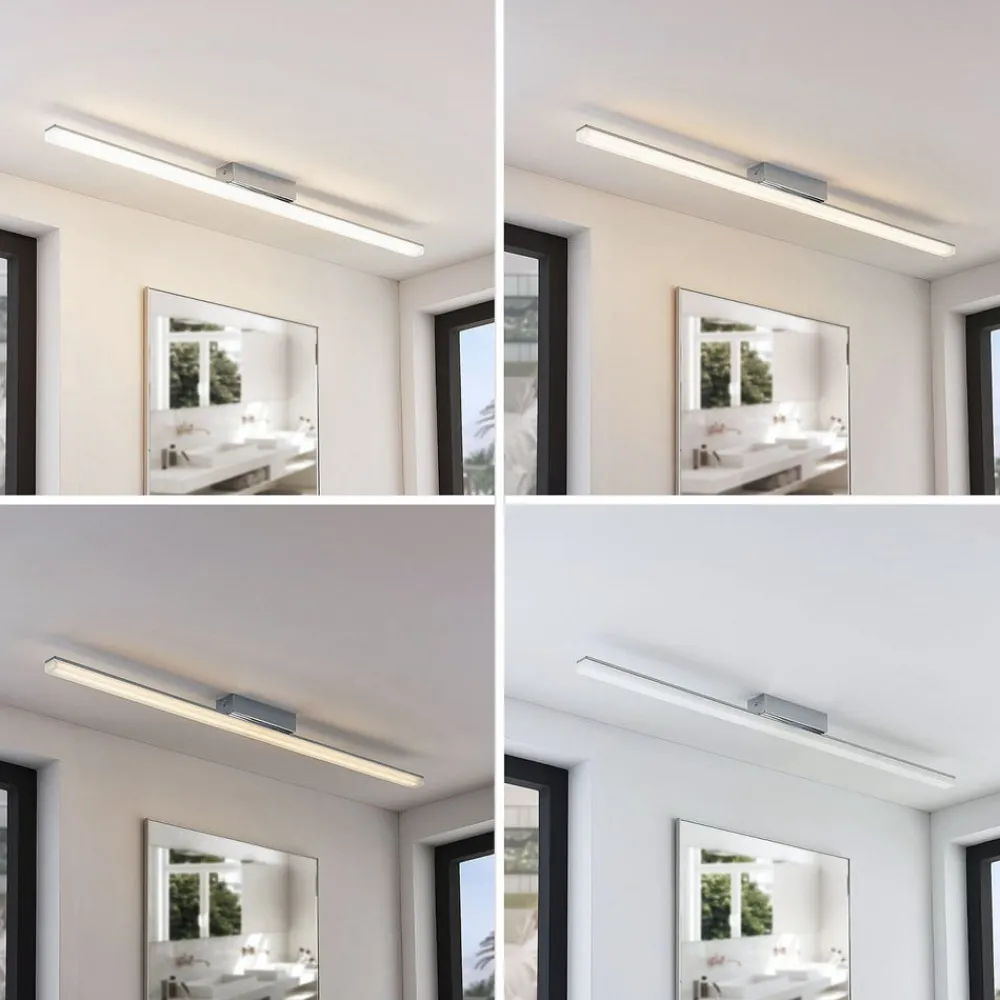 Lindby Loftlamper|Loftlamper > LED-loftlampe til badeværelset Levke, 116 cm, dæmpbar, IP44