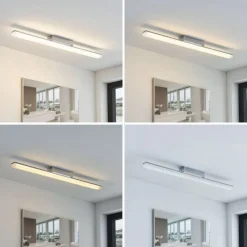 Lindby Loftlamper|Loftlamper > LED-loftlampe til badeværelset Levke, 75 cm, dæmpbar, IP44
