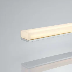 Loftlamper|Loftlamper ^ Lindby LED-loftlampe til badeværelset Levke, 100 cm, dæmpbar, IP44