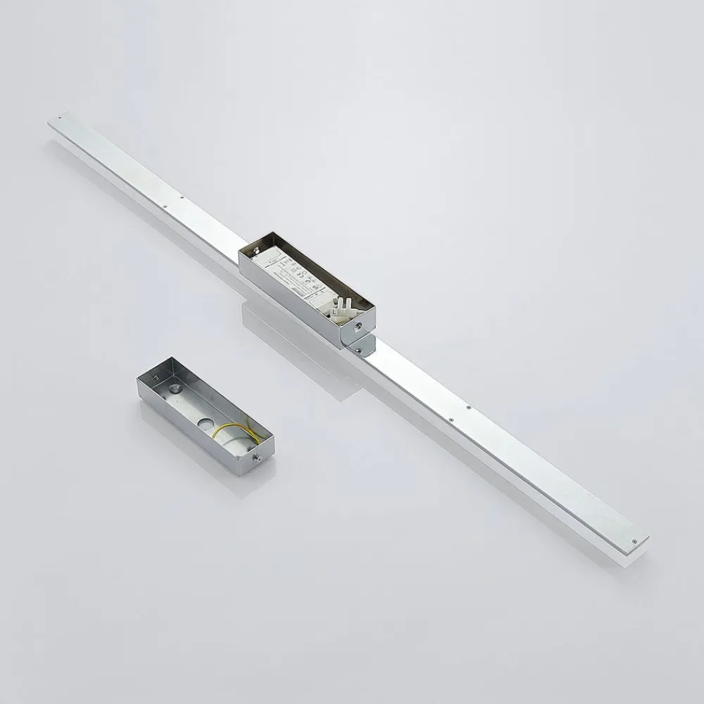 Loftlamper|Loftlamper ^ Lindby LED-loftlampe til badeværelset Levke, 100 cm, dæmpbar, IP44