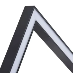 Lindby Gang|Loftlamper > LED-loftlampe Yulla, 34 cm, sort, sensor