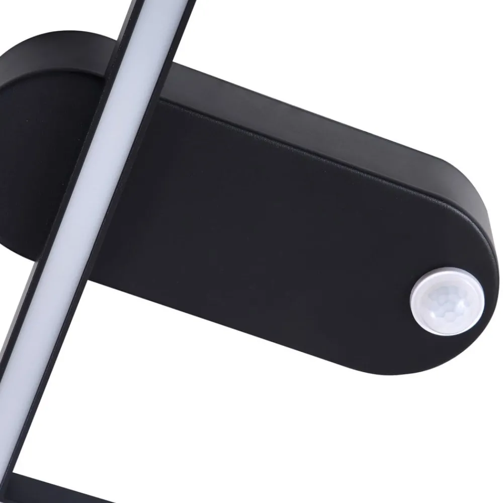 Lindby Gang|Loftlamper > LED-loftlampe Yulla, 34 cm, sort, sensor