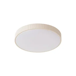 Lindby Arbejdsrum/Kontor|Gang > LED-loftlampe Zylo, beige, Ø 49 cm, CCT, dæmpbar