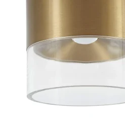 Loftlamper|Loftlamper ^ Lindby LED-loftslampe Dalila, guld, Ø 10 cm, aluminium